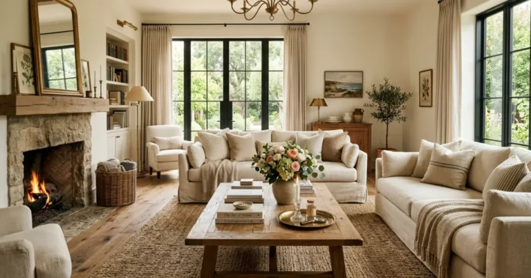10 Nancy Meyers Living Room Inspo for Cozy Luxury Vibe