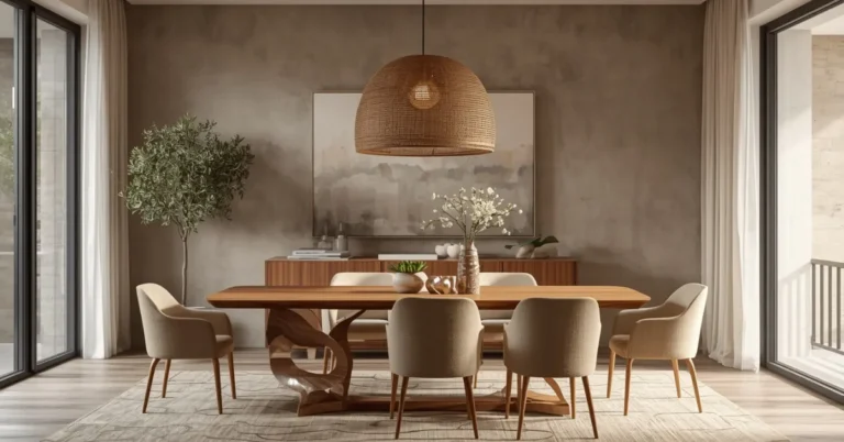 22 Organic Modern Dining Room Ideas for 2026
