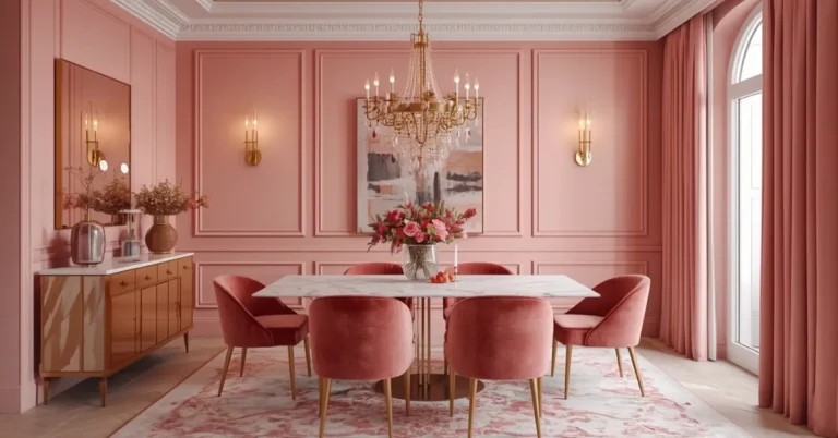 22 Pink Dining Room Ideas for a Chic Look