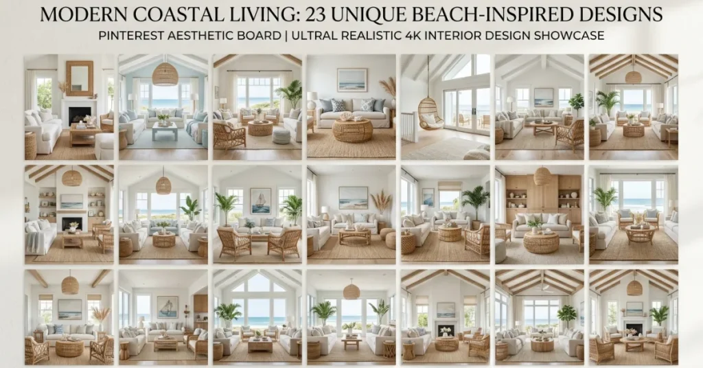23 Coastal Living Room Ideas for Beachy Calm Home