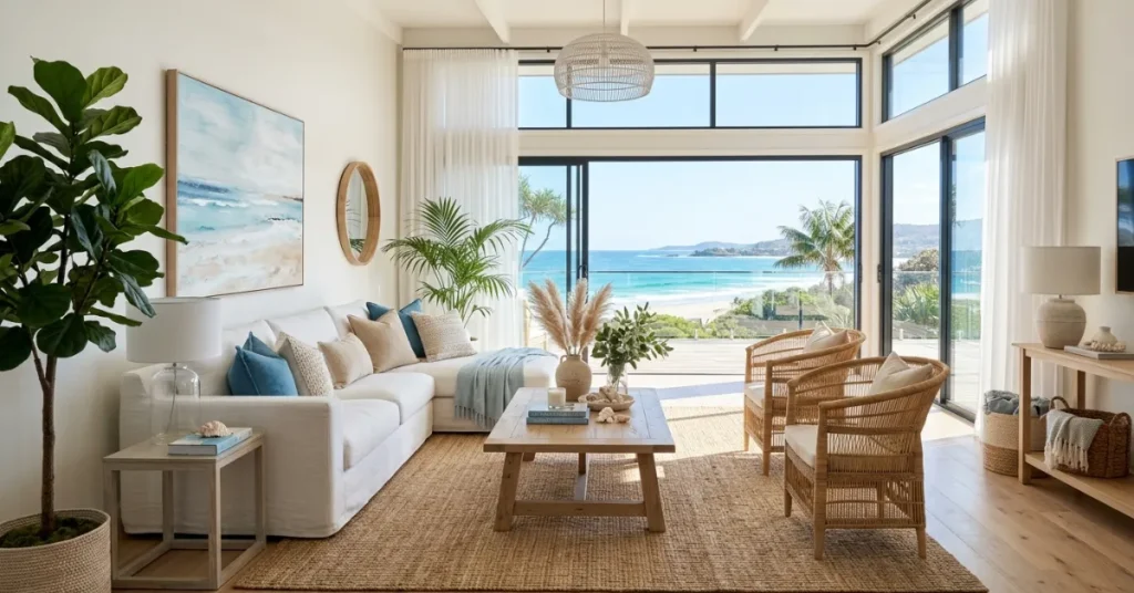 23 Coastal Living Rooms Ideas for Beachy Calm Home