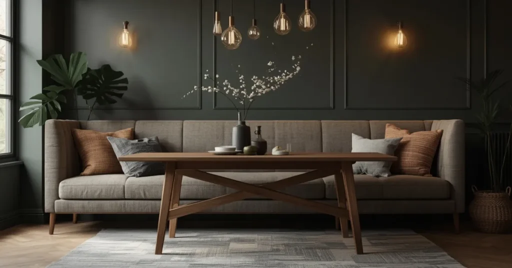  Add a Cozy Dining Bench