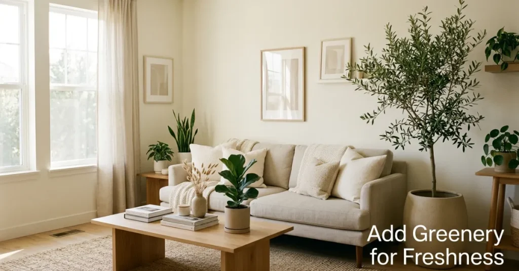 Add Greenery for Freshness