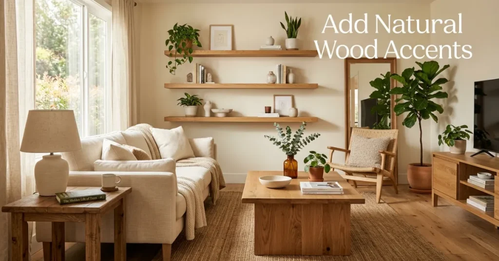 Add Natural Wood Accents