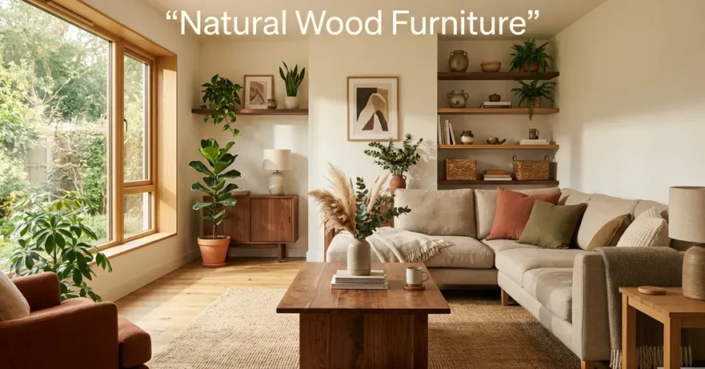 Add Natural Wood Furniture