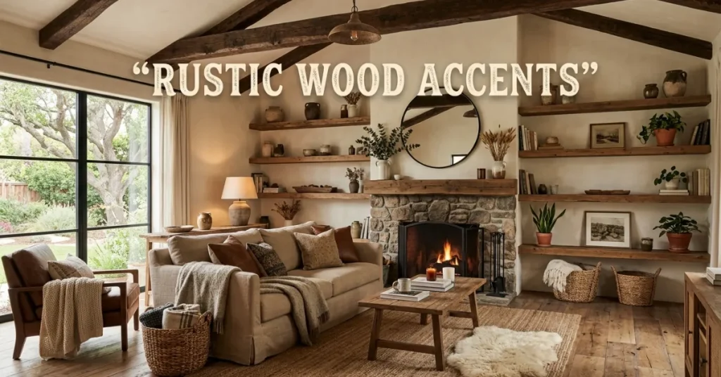 Add Rustic Wood Accents