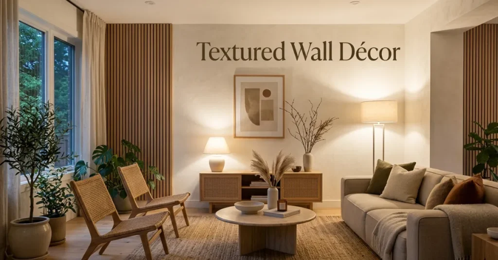  Add Texture Through Wall Décor