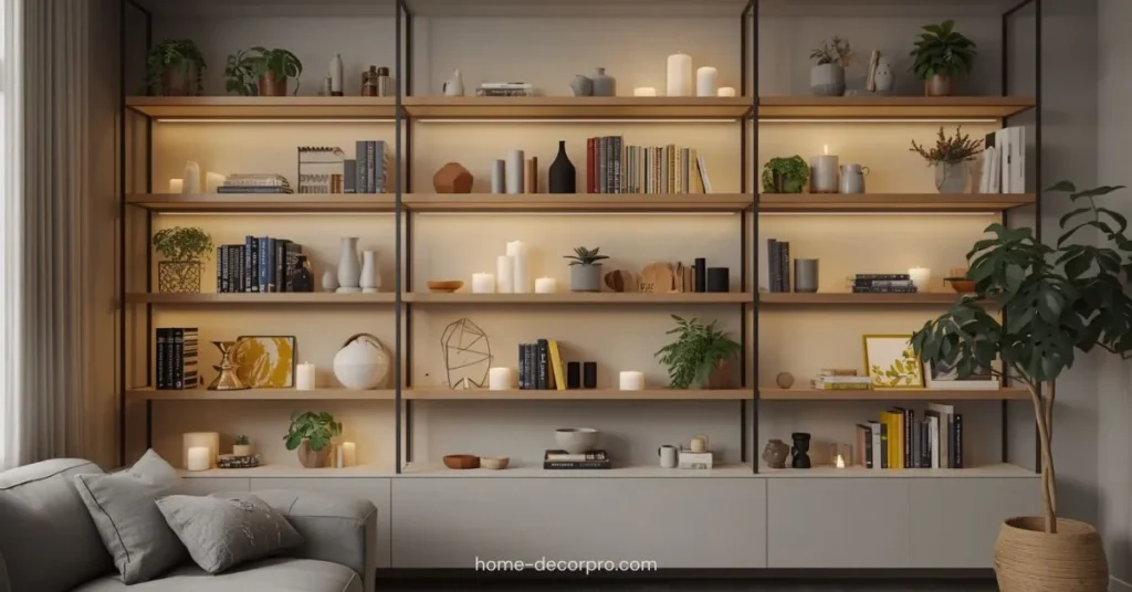 Aesthetic Open Shelving