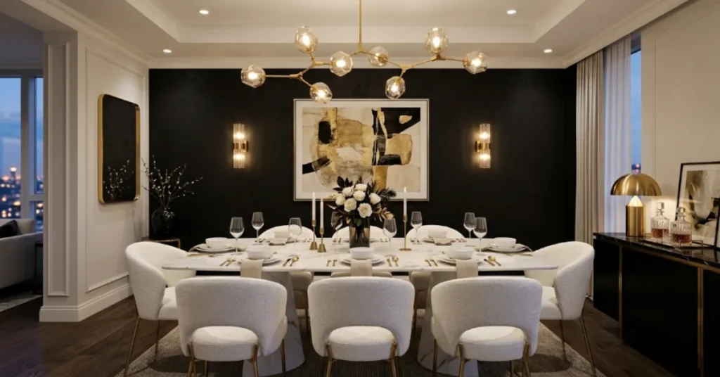 Black Accent Sophistication
