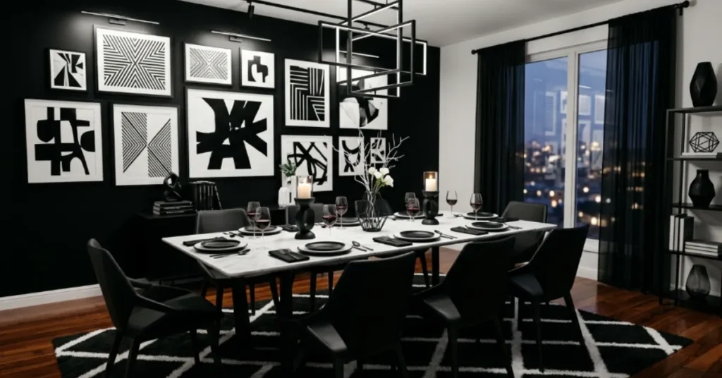 Black & White Contrast Design