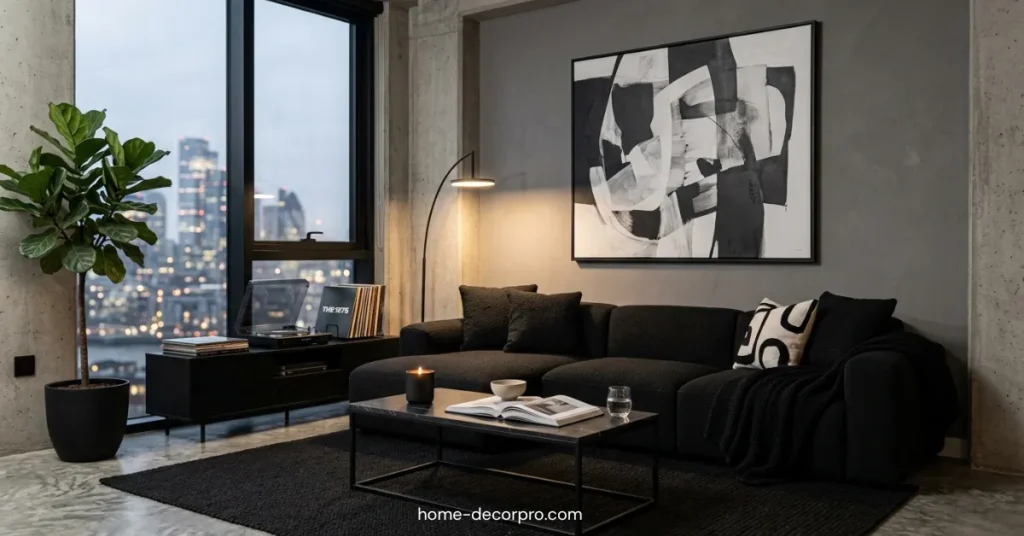 Black & White Modern Contrast