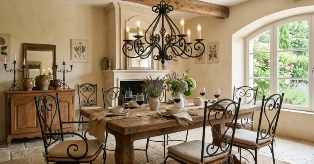  Black Iron Vintage Touches