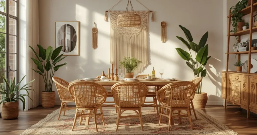 Boho Chic Dining Room
