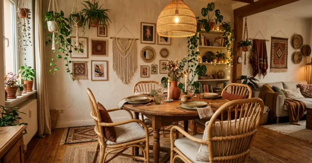  Boho Chic Small Dining Area