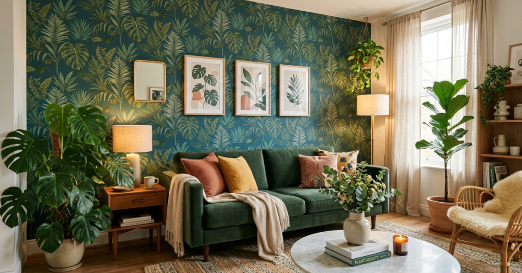 Botanical Wallpaper Design