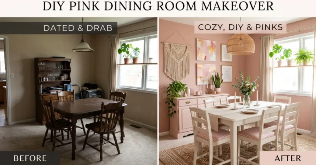 Budget-Friendly Pink DIY Makeover