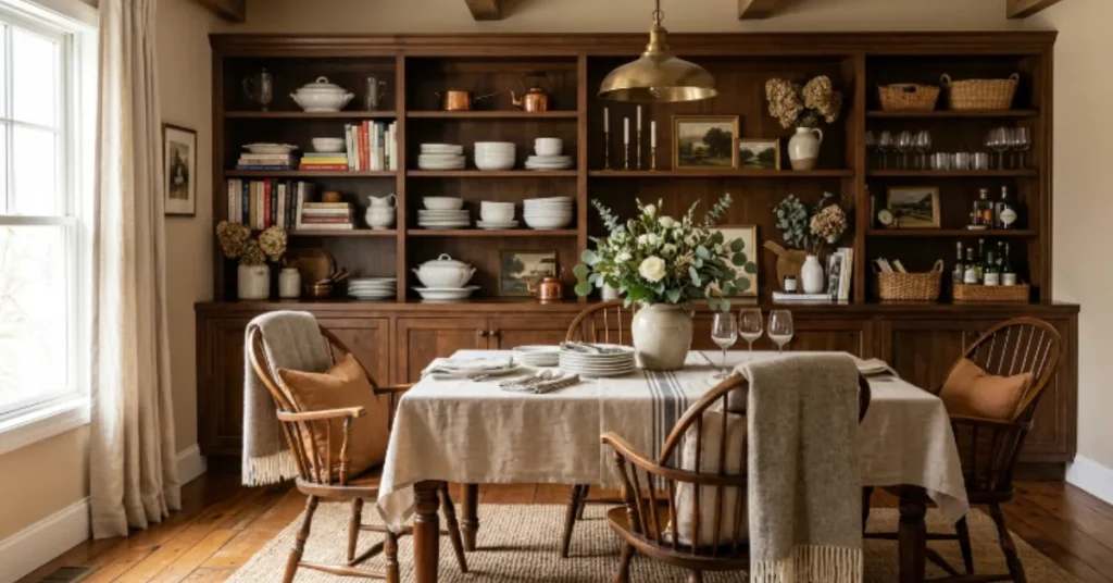 Built-In Shelving Displays