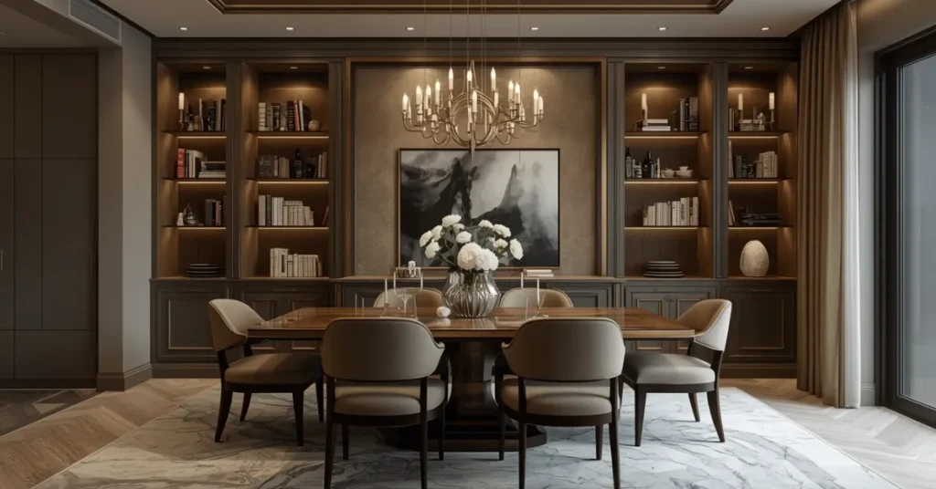 Built-In Storage with High-End Style