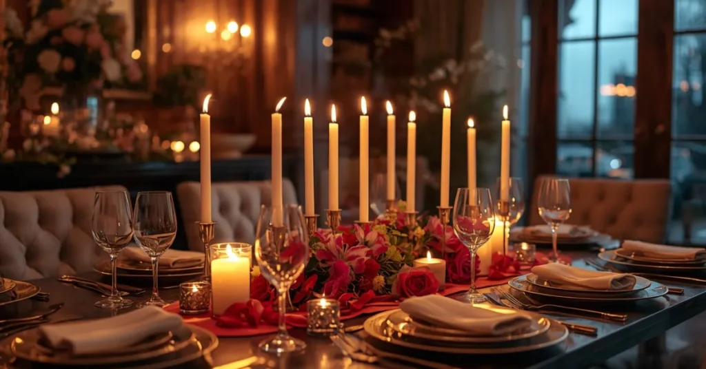 Candlelit Centerpieces