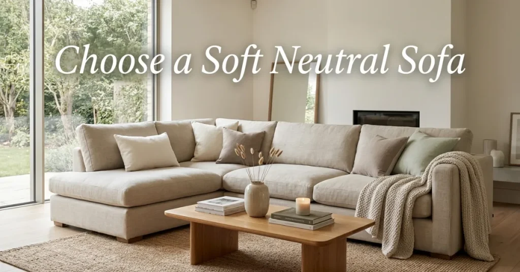 Choose a Soft Neutral Sofa