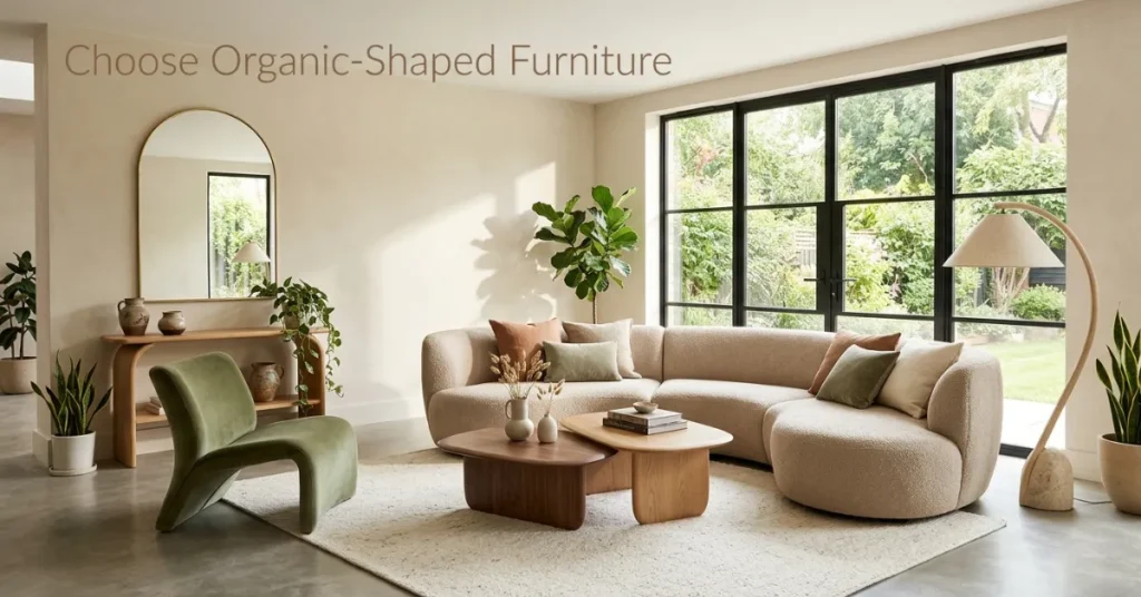 Choose Organic-Shaped Furniture