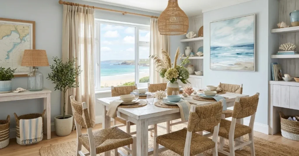 Coastal Dining Room Design