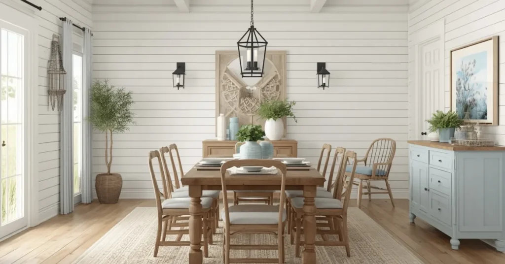 Coastal Farmhouse Dining Room Blend