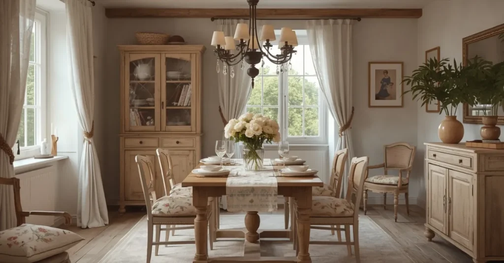 Cottage-Inspired French Dining