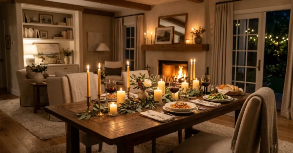 Cozy Candlelight Ambiance