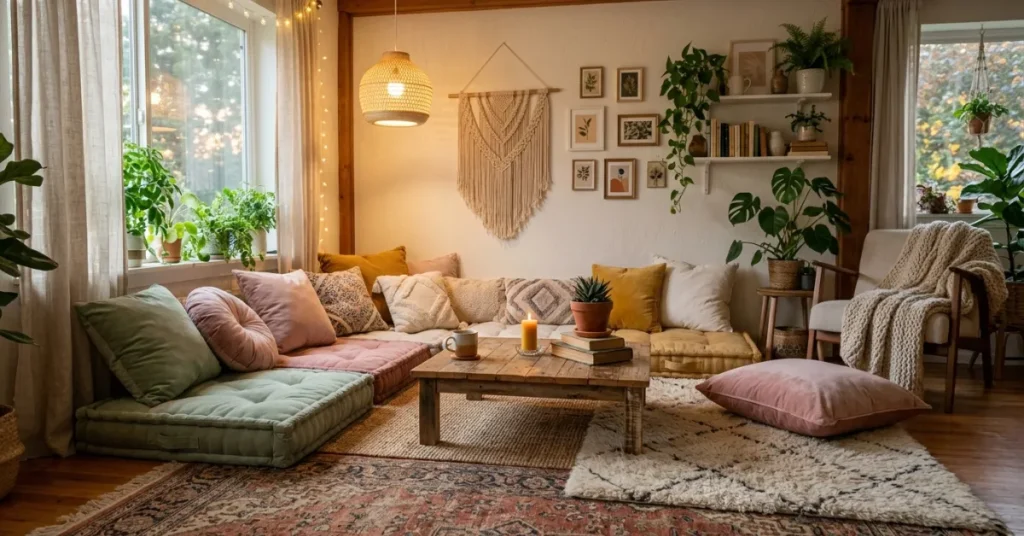 Cozy Floor Seating Ideas
