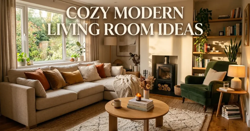  Cozy Modern Living Room Ideas