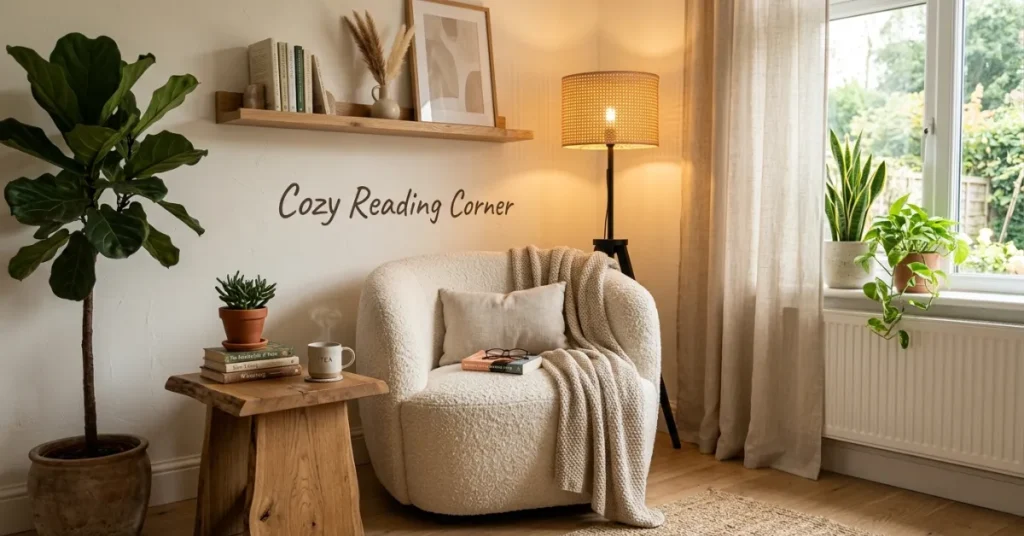  Create a Cozy Organic Reading Corner