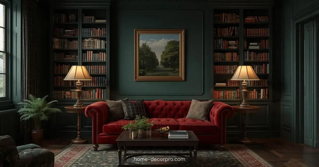 Dark Academia Living Room Vibes