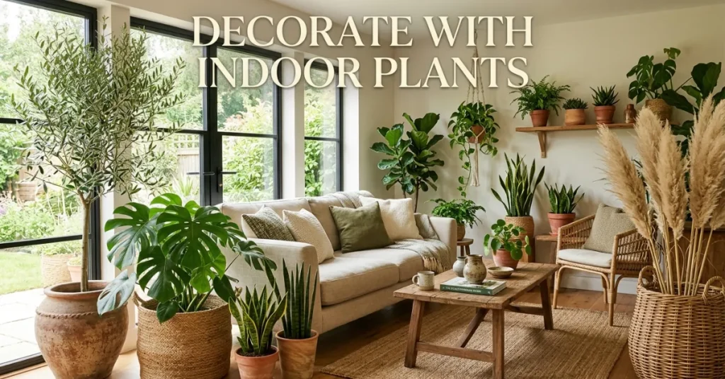 Decorate with Indoor Plants