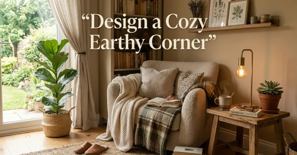 Design a Cozy Earthy Corner