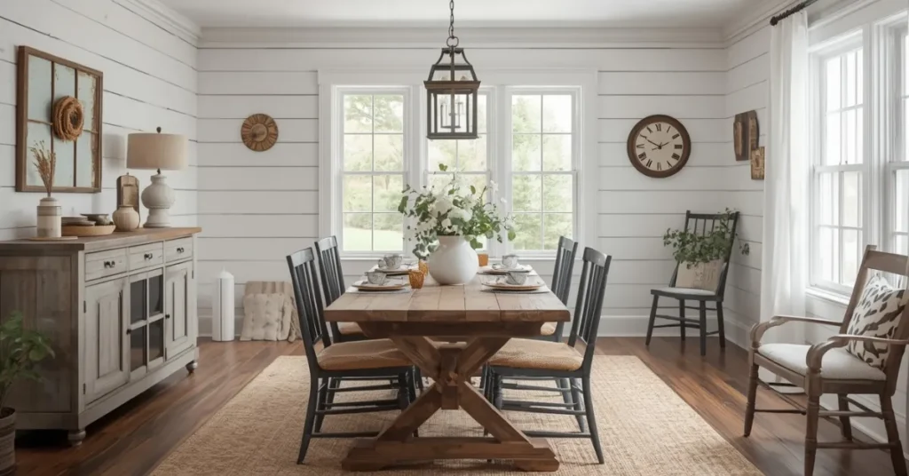 Farmhouse Dining Charm