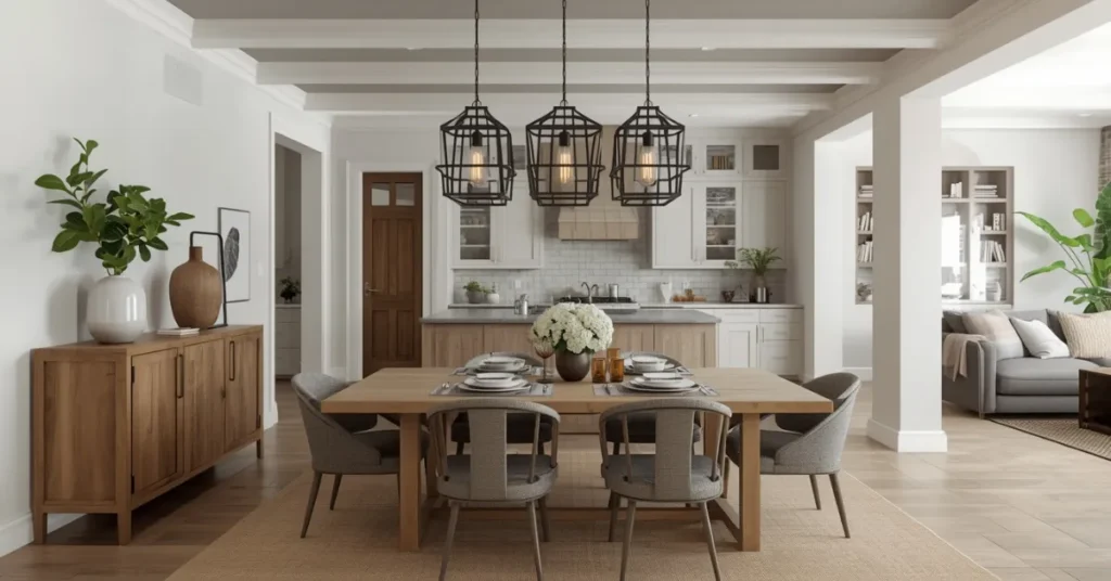 Geometric Cage Lights
