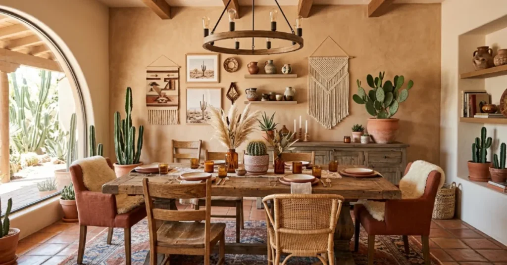  Go for a Desert Boho Theme