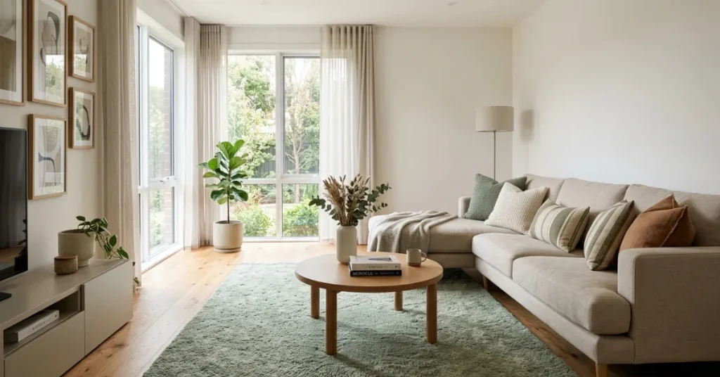 Green Rugs for Subtle Styling