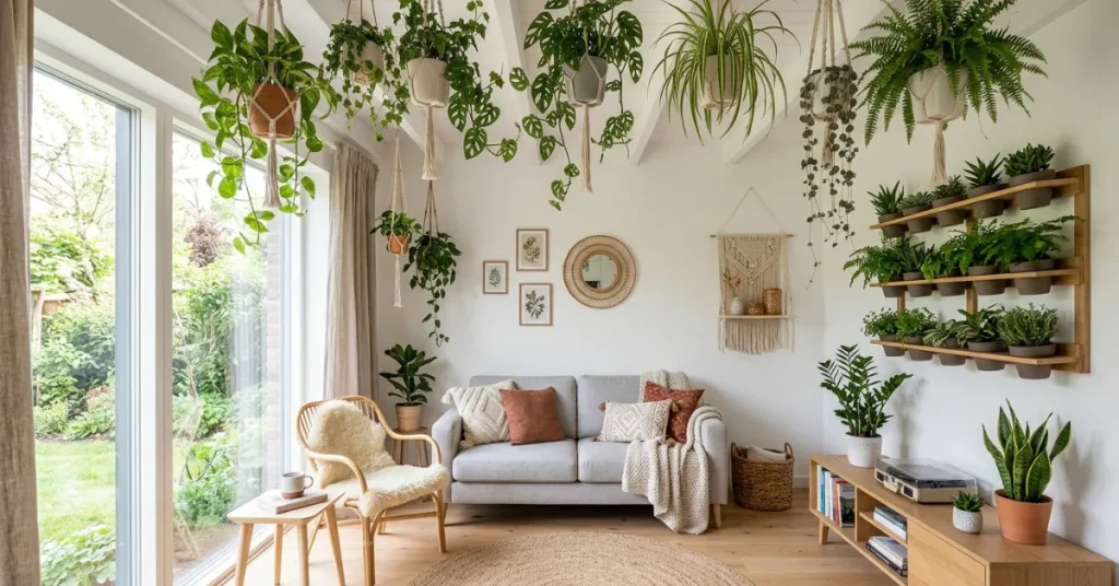 Hanging Plants for Vertical Greenery