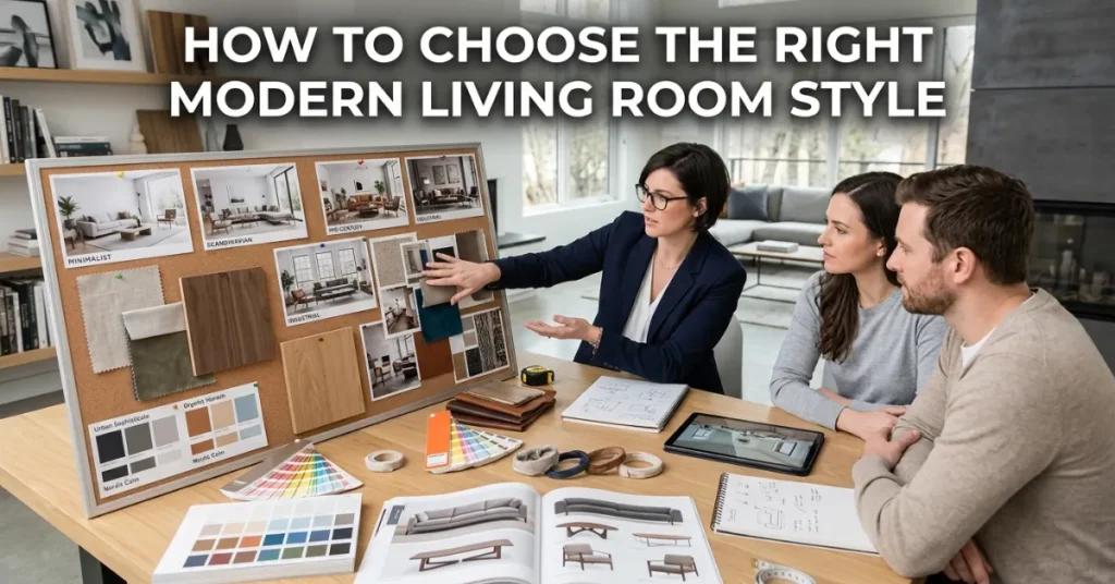  How to Choose the Right Modern Living Room Style