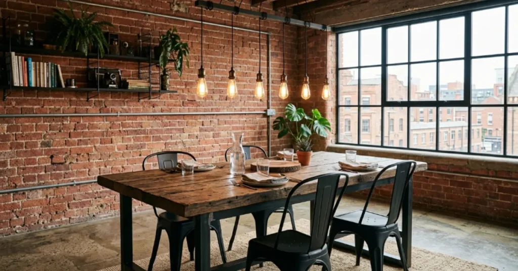 Industrial Dining Room Style