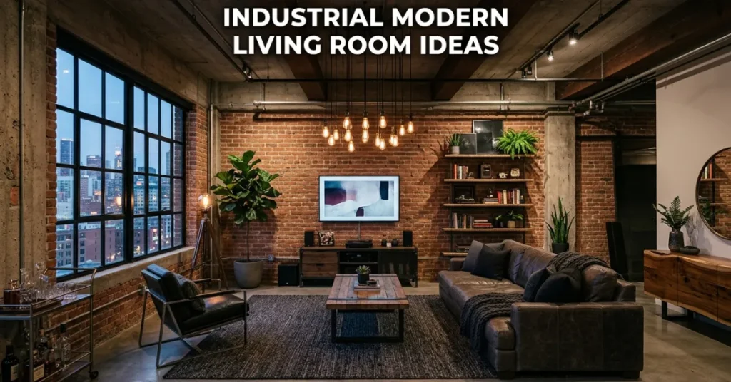 Industrial Modern Living Room Ideas