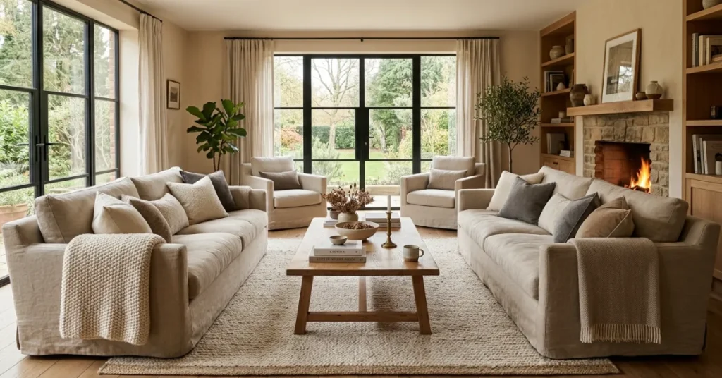 Invest in Oversized Comfortable Seating