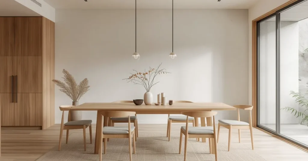  Japandi-Inspired Dining Rooms