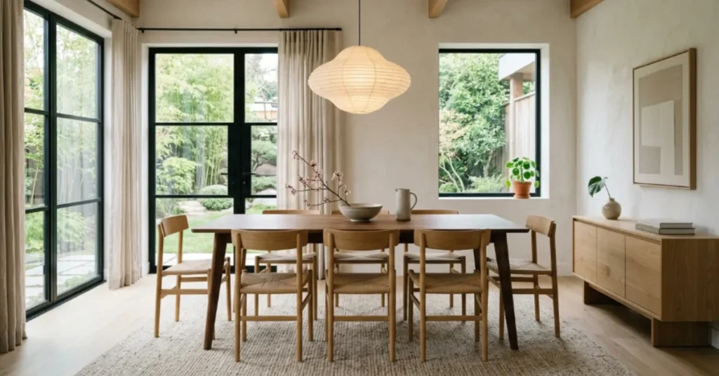  Japandi Meets Mid Century Style