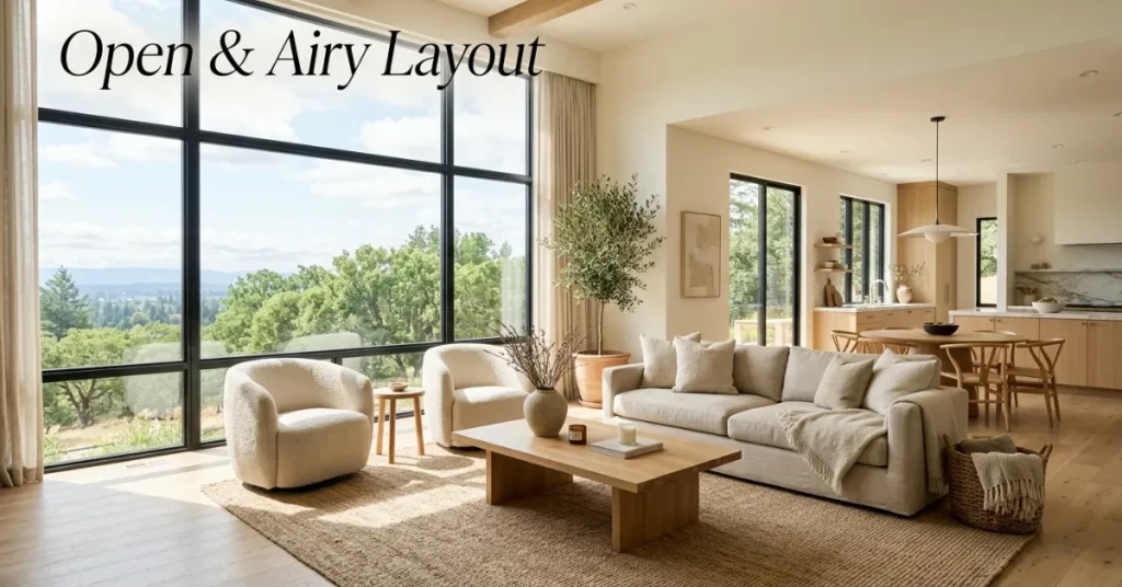 Keep the Layout Open and Airy