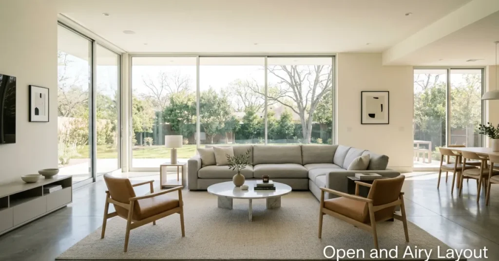 Keep the Layout Open and Airy