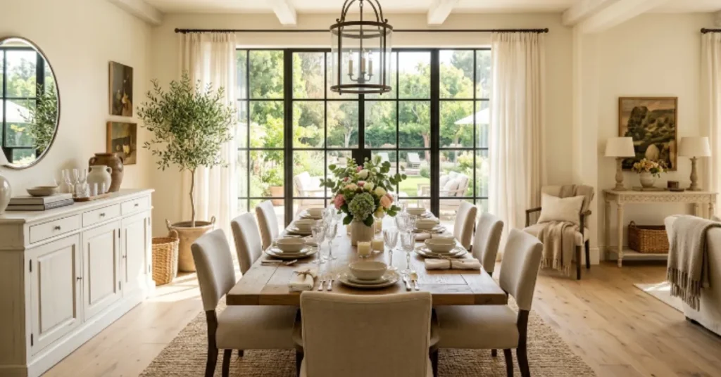 Large Windows and Natural Light