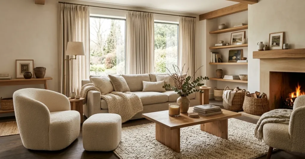 Layer Rich Textures for a Cozy Luxury Vibe